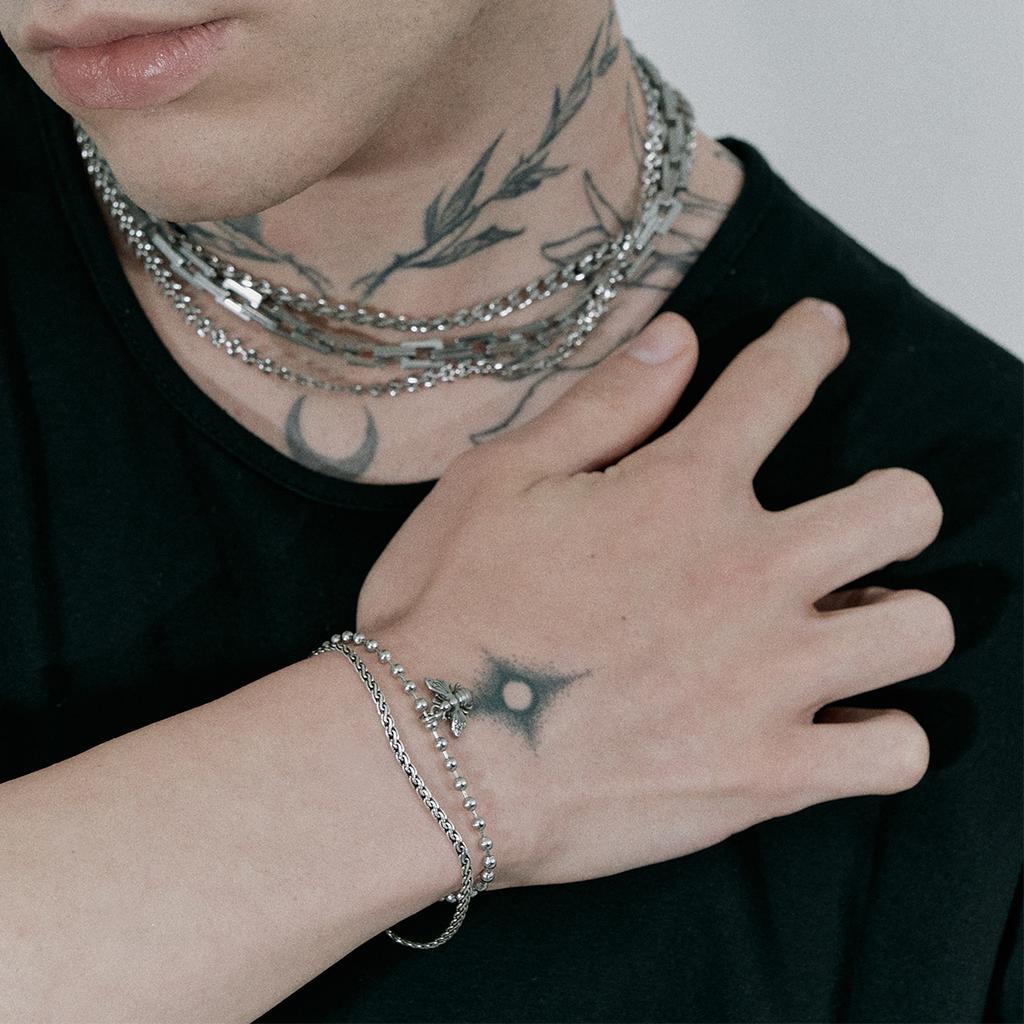 Silvertag Vol 2 U-Sibs6 Tpsc 925 Silver Bracelet