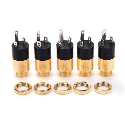 5 pezzi Pj392 3,5 mm stereo femmina jack 3,5 connettore per cuffie audio oro