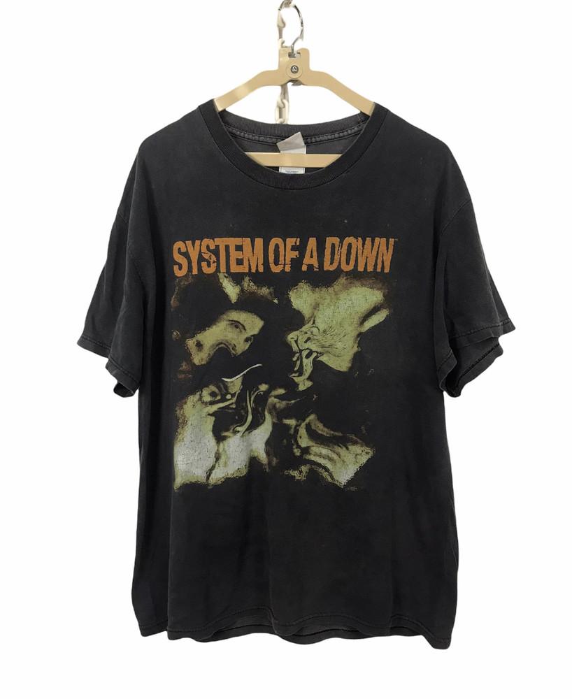 

System of a Down Black T-Shirt Cotton S-234XL Gift For Family Unisex T-Shirt XXXXL