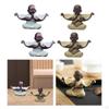 Buddhist Figurine Ceramic Monk Statue for Home And Office Decor