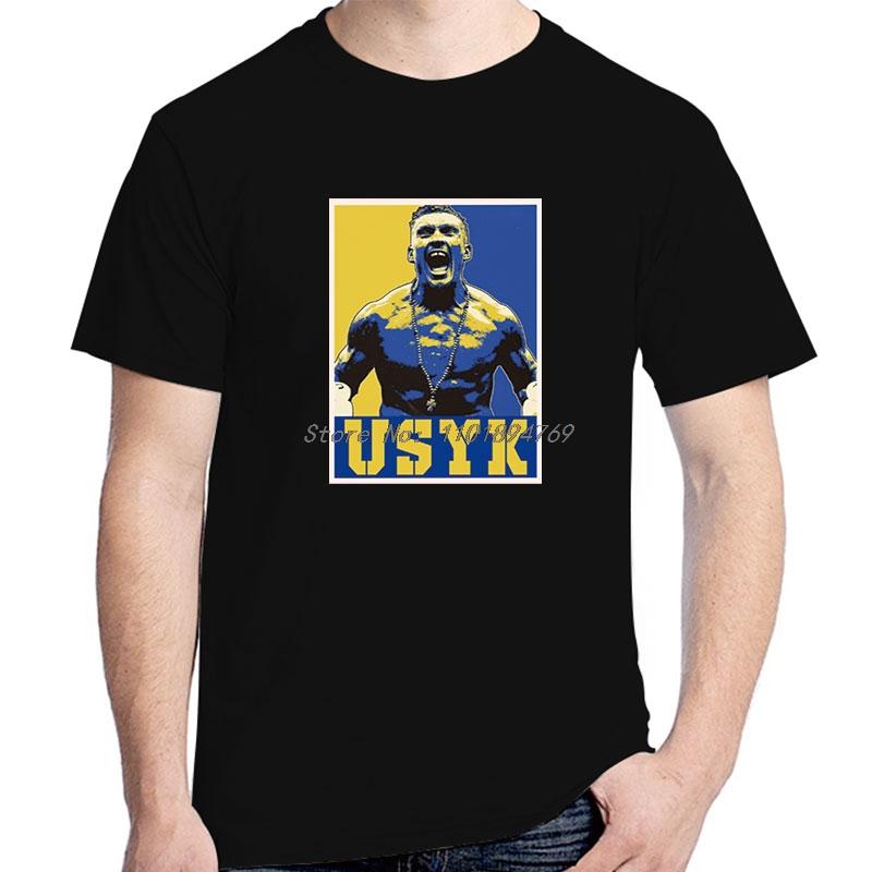 Summer Fashion Cotton Tshirt Oleksandr Usyk Classic Graphic T Shirts Oneck Short Sleeve Tshirts High Quality Unisexs Clothes