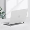 Slim PC Case With Kickstand MacBook Air Pro Neo M5 Chip Laptops Matte Finish Transparent Black White