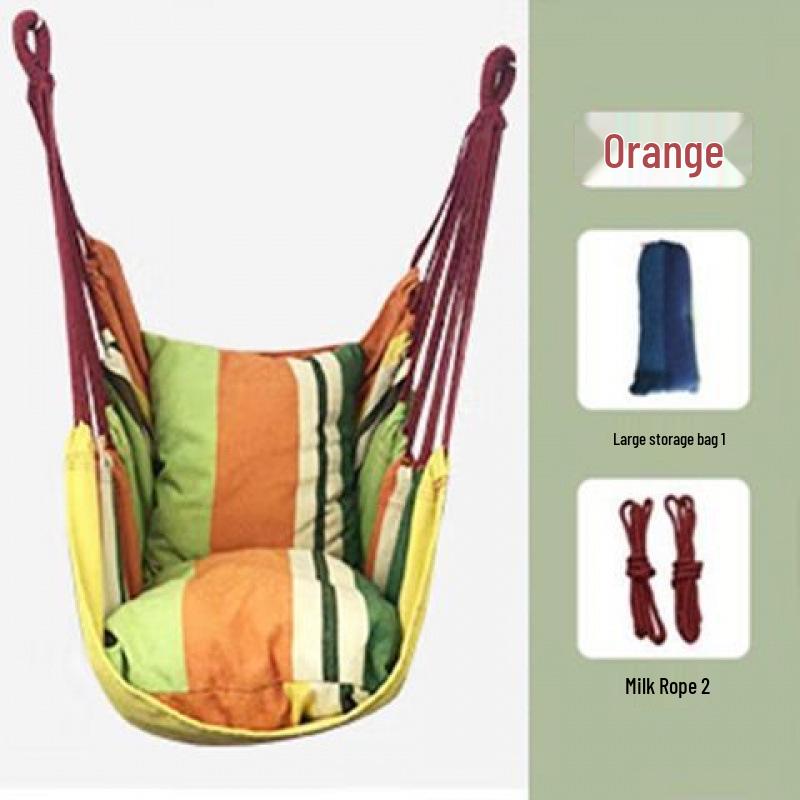 University Dorm Hanging Hammock Chair - Indoor Student Single Swing
