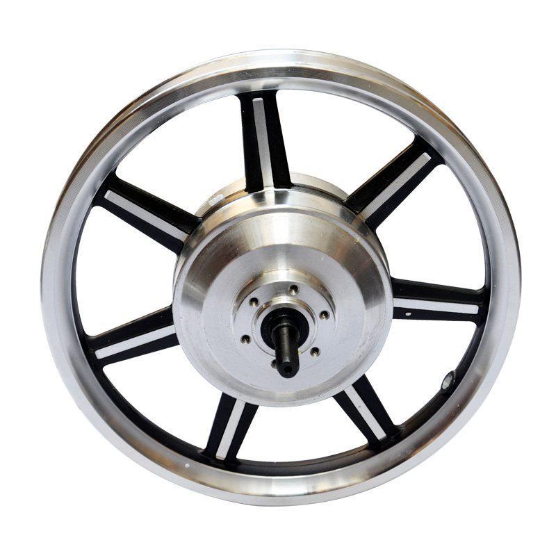 14-inch Folding Electric Bike: Dual Drive, 350W/500W High-Speed Brushless Motor, 36V/48V