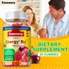 Vitamin B12 gummies, rich in vitamin B12 extract, each serving contains 1000 micrograms, suitable for adults.