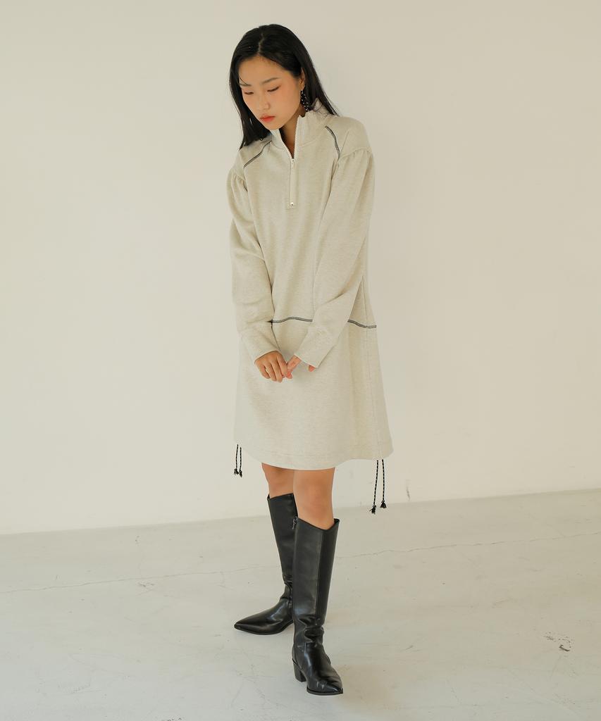 Nouah Zip-Up Dress