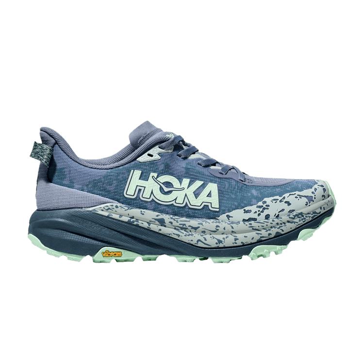 

HOKA Speedgoat 6 Wide Moonlight Thunder Cloud Women Sneakers Blue 1147832-MNLG 40