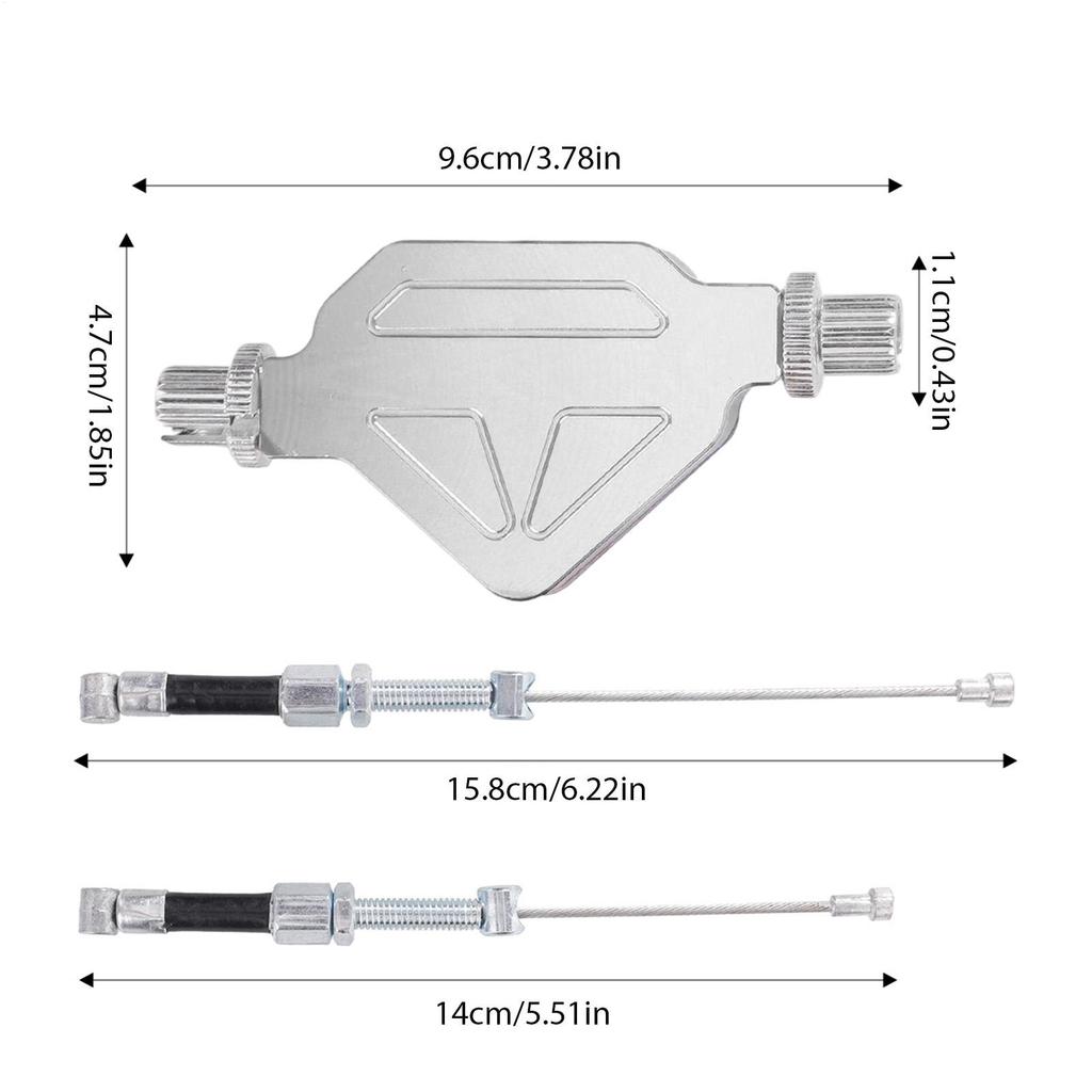 Motorcycle Clutch System Motorcycle Stunt Replacement With Cable Aluminum Alloy Clutch Kit For Motocross Trail Riding Racing
