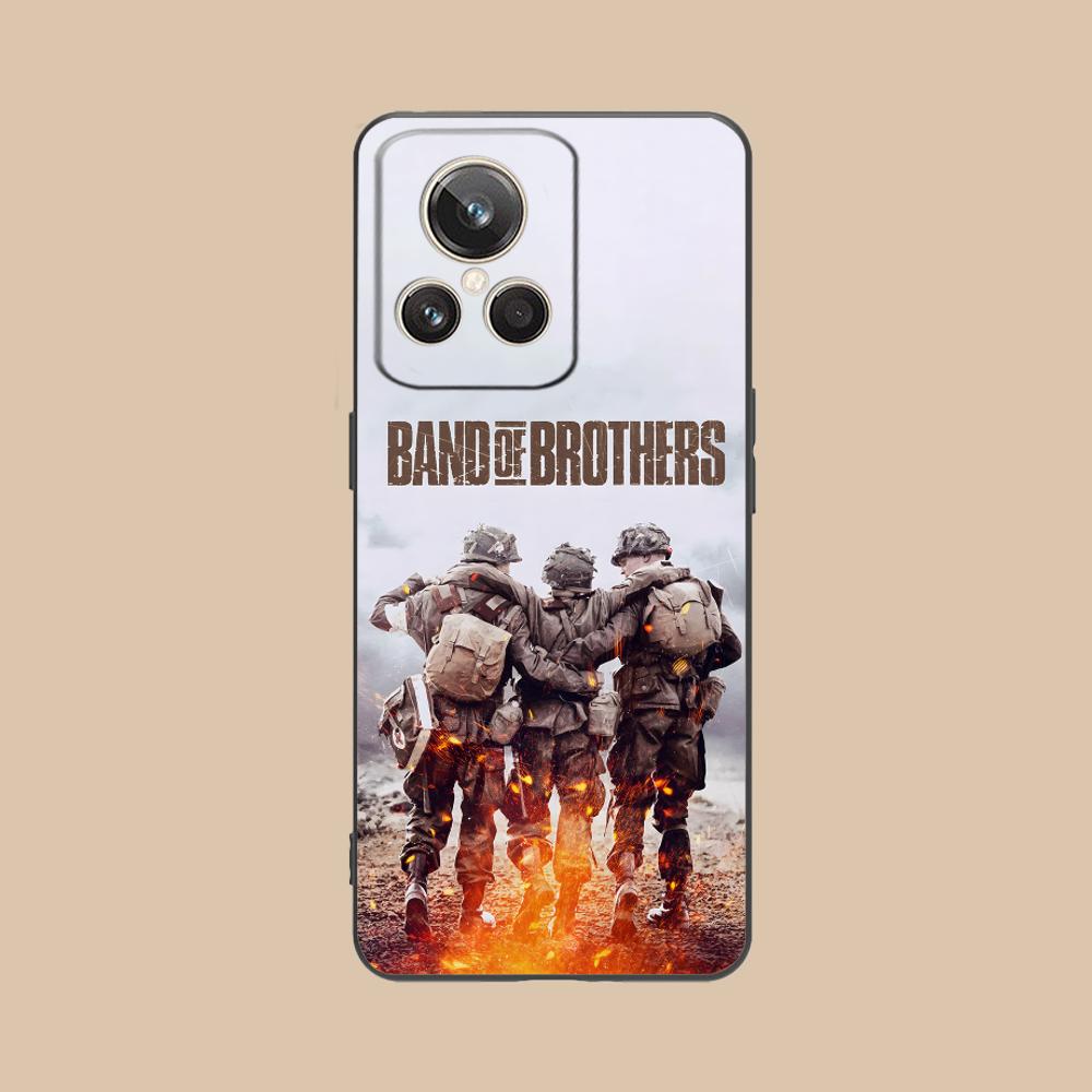 

Band of Brothers Phone Case for Realme GT 8 Neo Pro C75 73 71 C67 65 C55 53 C35 31 C20 15 Soft TPU Shockproof Cover realme C15