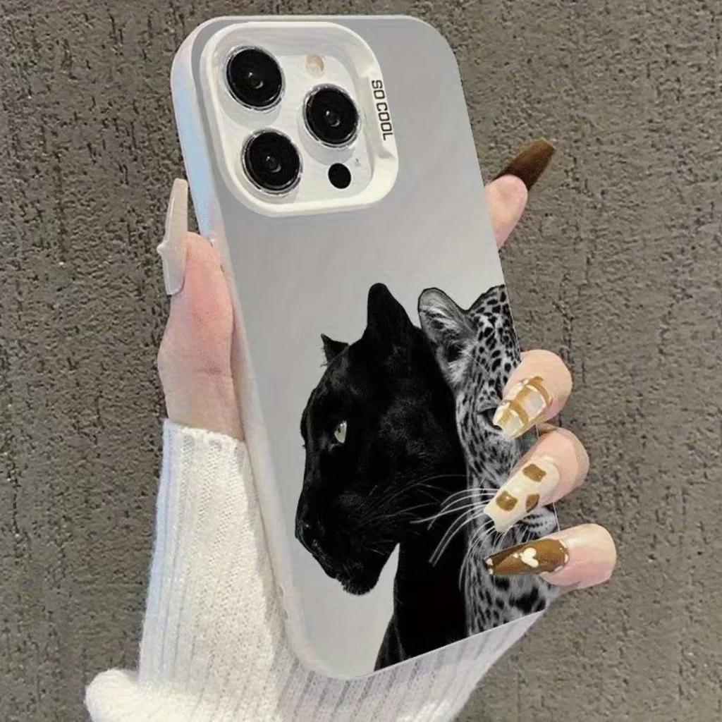 The new Black Panther is suitable for iphone17 mobile phone case Apple 16promax/15 foreign trade 14pro13 Europe and America