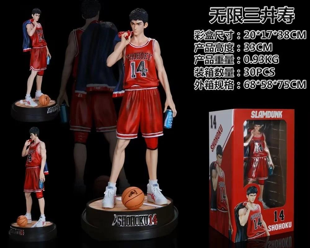 Gk Infinite Slam Dunk Pvc Figure Set Featuring Miyagi Ryo And Sakuragi Hanamichi
