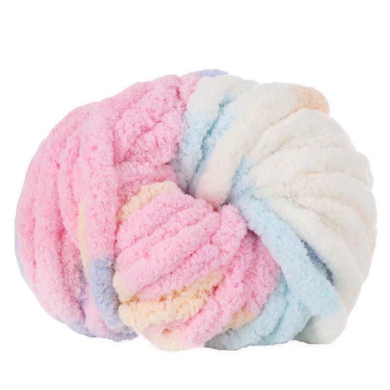 Isländische 2CM Extra Dicke Handgewebte Chenille Eisbar Decke