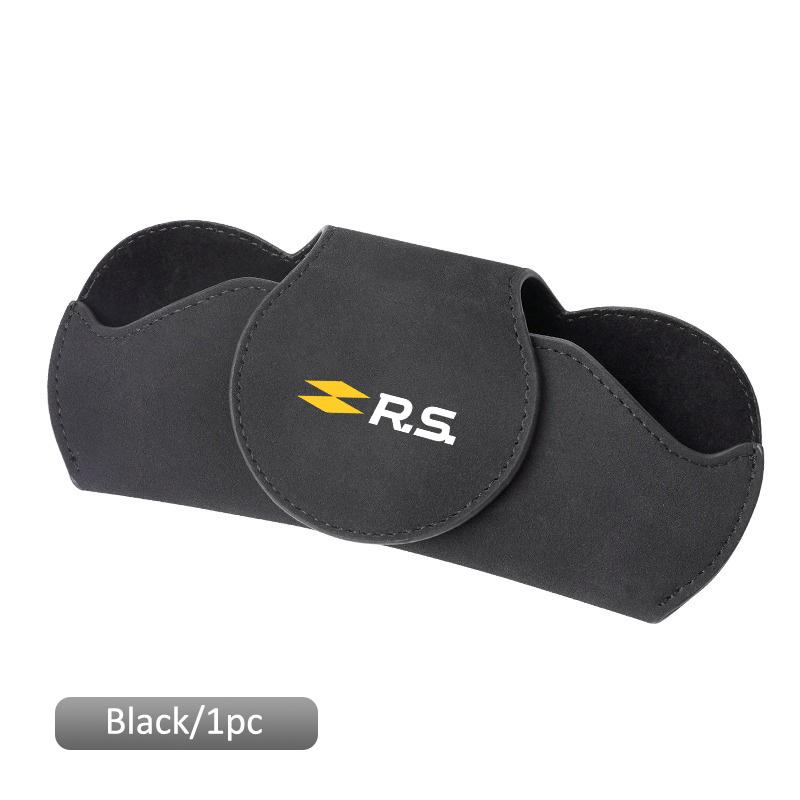 Car Sun Glasses Clip Multifunctional Case For Renault RS Koleos Captur Twingo Kadjar Megane Clio Scenic Car Strikers Accessories d111