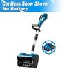 Adjustable Handle Snow Shovel Patio Deck Driveway Snow Cleaning Machine Winter Cordless Electric Snow Blower