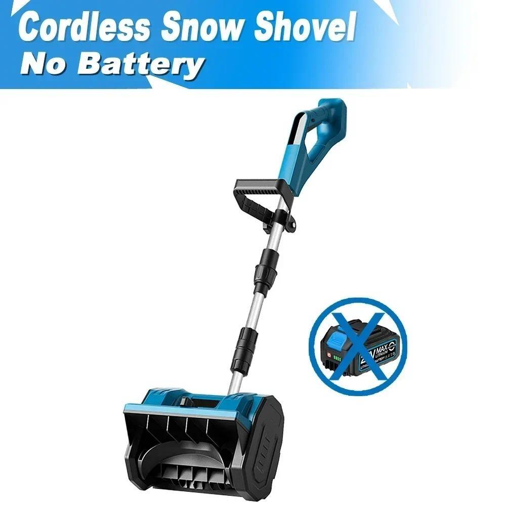 Adjustable Handle Snow Shovel Patio Deck Driveway Snow Cleaning Machine Winter Cordless Electric Snow Blower