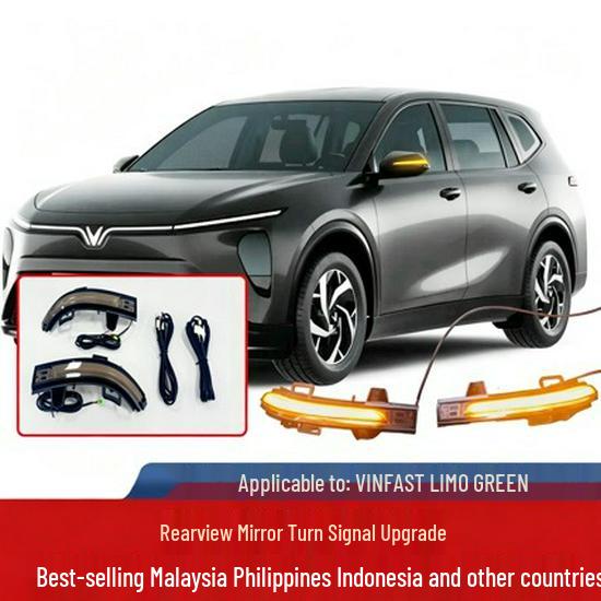 VinFast Limo Rearview Mirror LED Turn Signal Upgrade