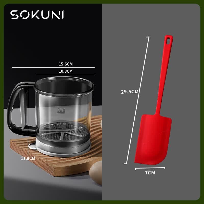 Handheld Semi-automatic Flour Sifter