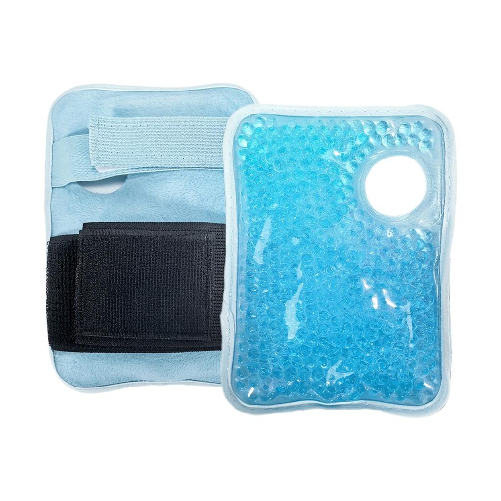 Reusable Cold Hot Therapy Gel Ice Pack With Wrist Strap For Sports Injury Relief