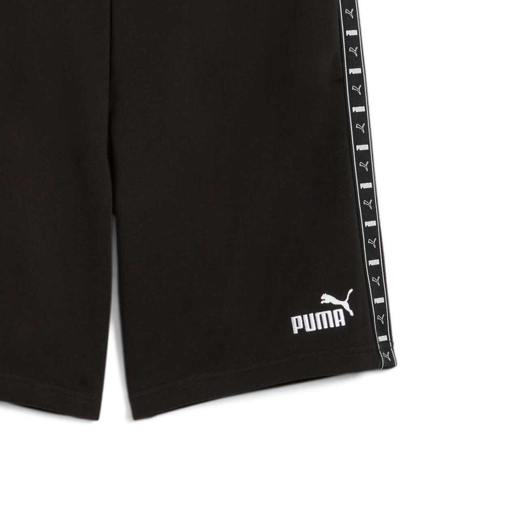Puma Logo Design Breathable Lightweight Comfortable Three-Quarter Pants Casual Shorts Men Shorts Black 687684-01