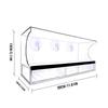 Window Hanging Bird Feeder Extended Roof Sliding Feeding Tray Drainage Device