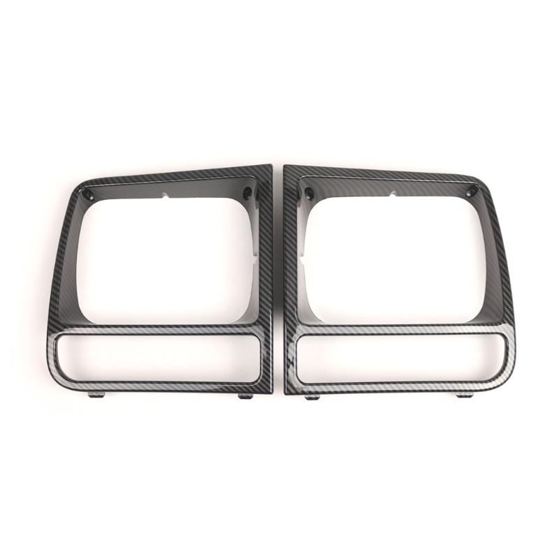 1 Pair Headlight Frame Trim for 1997-2001 CH2512165 CH2513165 Replacement Head Lamp Bezel Trim Auto Accessories