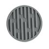 Silent Coasters Silicone Tea Cup Mat Striped Draining Version