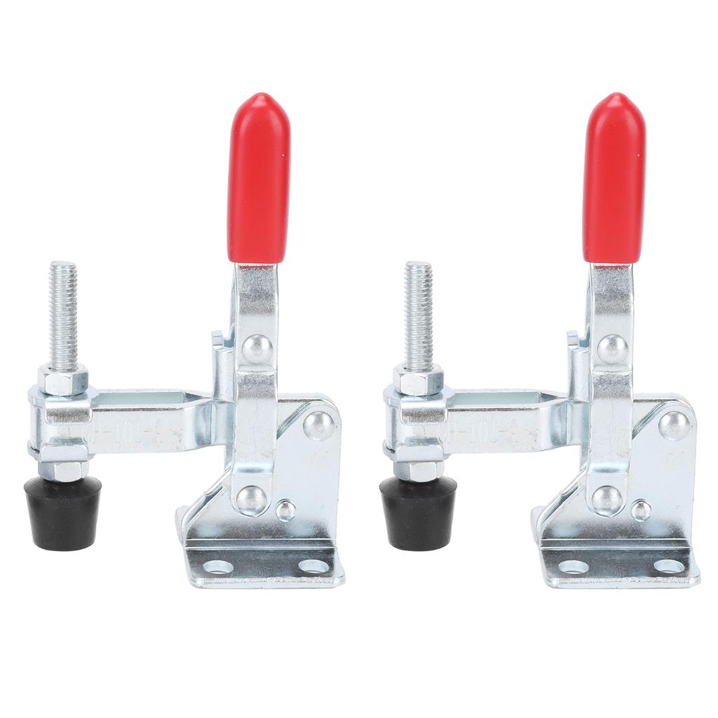 2 Set Toggle Clamps Hold Down Anti Slip Hand Tool Quick Release Welding Clamp Fixture