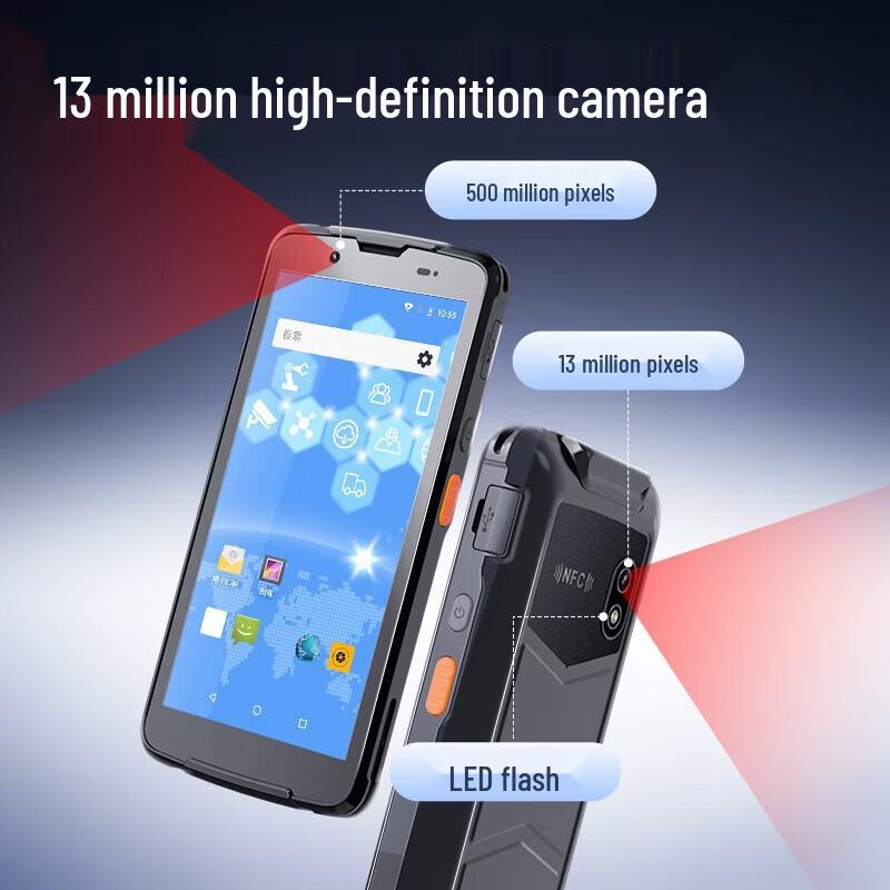 Deli AA905 Android Handheld Data Terminal with 2D Barcode Scanner