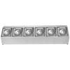Detachable Stainless Steel 6-Grid Tabletop Seasoning Rack