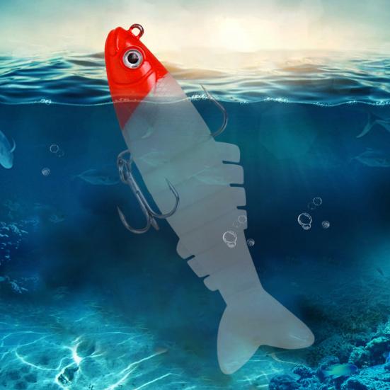 9cm 17g Angelköder 3D Fischauge Scharfer Haken Erhöhte Fangrate Langlebiges Simulationsdesign