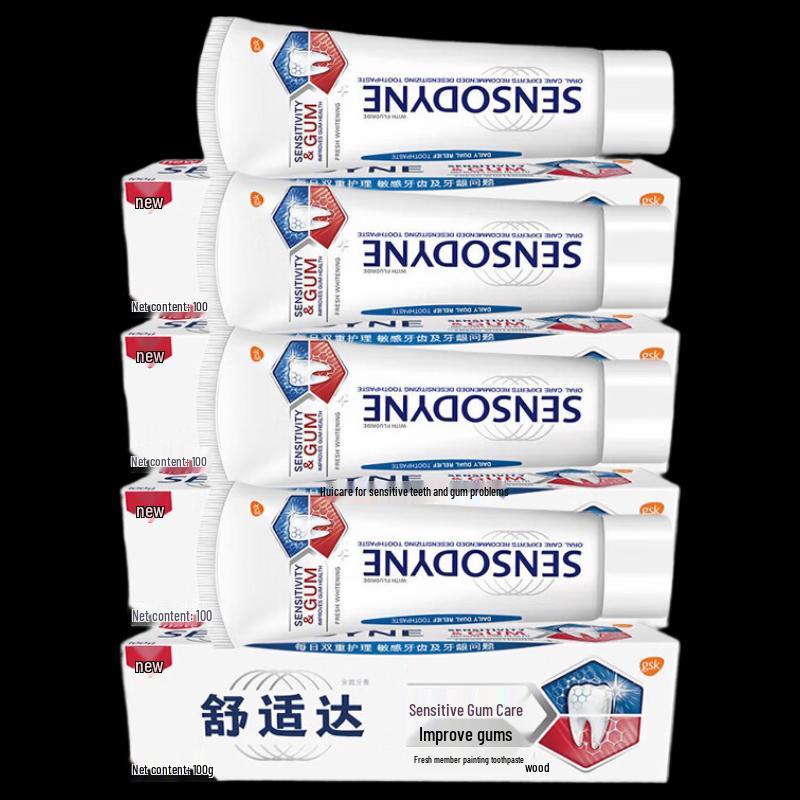 Sensodyne Gum & Fresh Whitening Toothpaste 100g (4-Pack) 100g