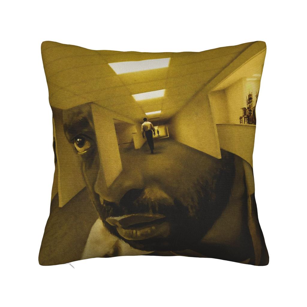 Decorative Pillowcase Backrooms Horror Movie 2026 Merch Sofa  Pillow Case Cover Square Multi-Size