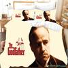 Godfather Bedding Set Single Twin Full Queen King Size Gangster Boss Bed Set Aldult Kid Bedroom Duvetcover Sets 3D Print 011