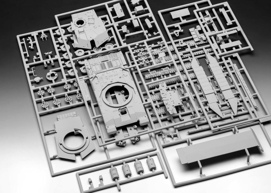 Revell 1/72 British Challenger 1 Plastic Model Kit 03365 (Tank)