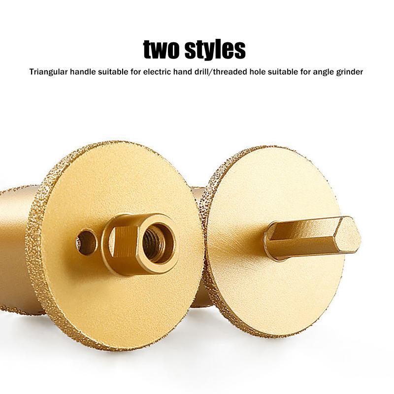 M10 Brazed Diamond Washbasin Core Drill Bit Hole Opener Table Basin Tool For Granite Marble Tile Drilling Cutter