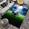 Soccer Ball Stadium Design Carpet for Bedroom Living Room Decor Suitable for use as an anti-slip for living room bedroom sofas