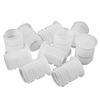 New 10Pcs Plastic Bottle Cap Red Wine Seal Cap Inside The Salt Bottle Transparent Nut Hole Dust Plug Easy To Pull The Cap