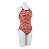 MIZUNO EXER SUITS Medium Cut Swimsuit for Competitive Swimming and Size 62 Size L Women's Training, N2MA2267, (Red),