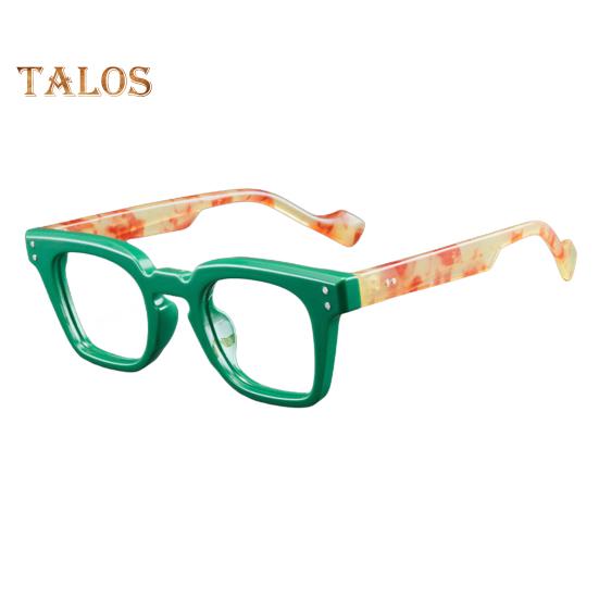 Retro Large Frame Glasses Clear Lens Non-Prescription Nerd Eyeglasses Cosplay Costume Fake Eyewear for Men Women