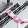 Portable Travel Luggage Buckle Strap with External Hook for Suitcases and Backpacks