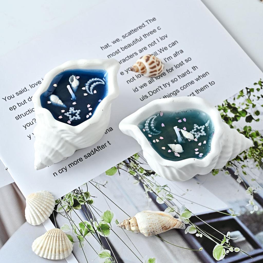 Gift Box, High-end Conch Aromatherapy Candle, Jelly Wax, Creative Handmade Gift, Souvenir Ornament, Atmosphere Fragrance