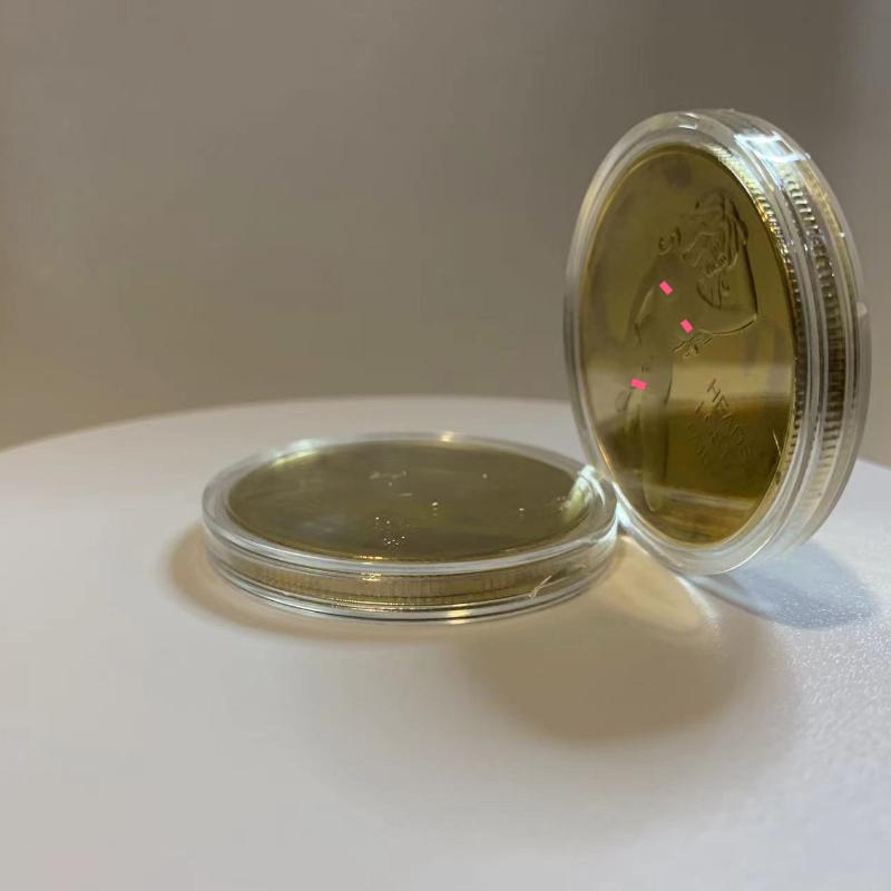 1PC Russian Sexy Girl Collection Gold Plated Commemorative Coin