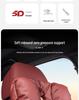 Nappa Leather Car Headrest & Lumbar Support Pillow Set - Universal Comfort Interior Accessory