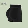Women Underpants Hollow Mesh Patchwork Tummy Control High Waist Butt-lifted Lift Plump Curves Fake Butt Padded Butt Enhancer Sponge Hip Pad