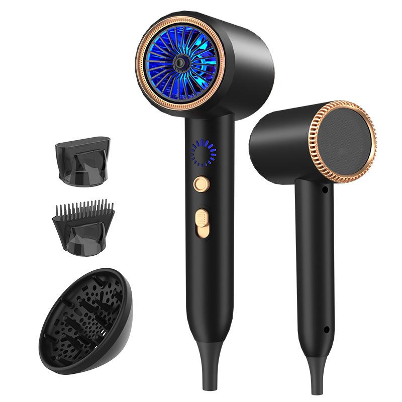 Latest 2400W Quick Drying Hair Dryer With Led Display Light And Billion Level Blue Light Negative Ion Hair Dryer
