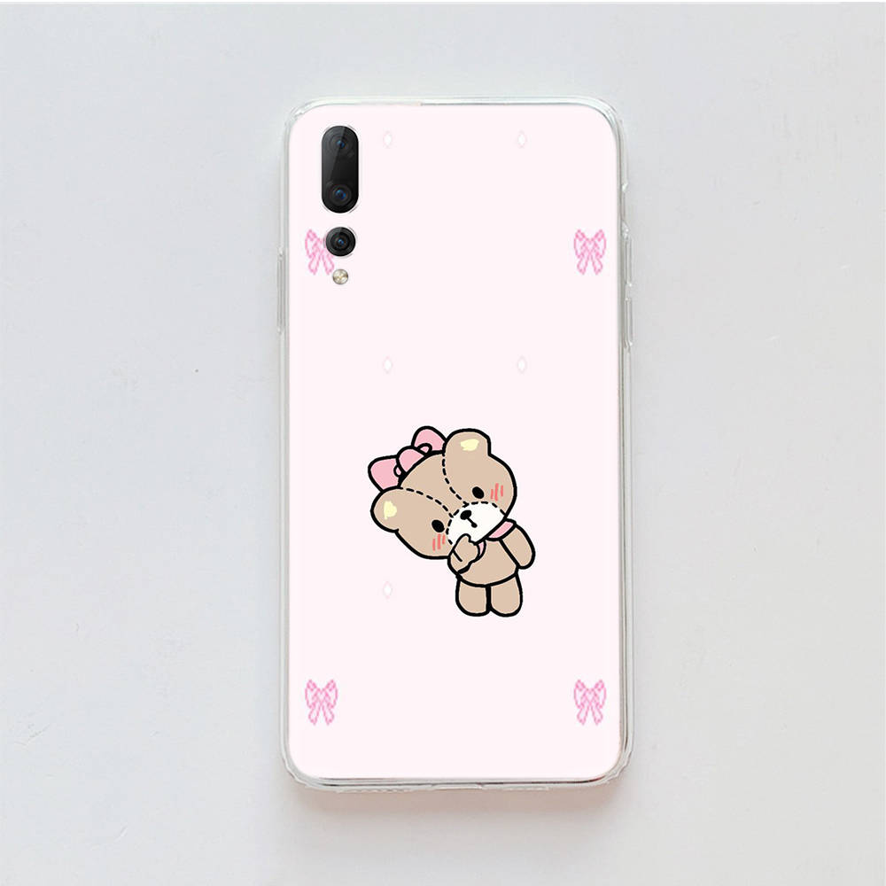 Transparent Case for Samsung A04 A14 A23 M33 M53 Realme 10 9 C35 C55 VIVO X80 Infinix Hot 30 Note 11 Tecno Spark 8P Pro L-3 Tiny Chum