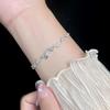 Bow Love Bracelet Women's Fashion Light Luxury Niche Exquisite Ins Wind Flash Diamond Hand Jewelry