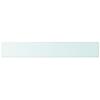 VidaXL Panneaux d'étagère 2 pcs Verre Transparent 100 x 15 cm