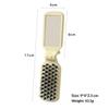 Mirror Portable Pocket Mane Bristle Hair Brush Combs Collapsible Travel Massage Comb Hair Styling Tools Salon Makeup Combs