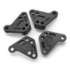 Metal Heighten Front and Rear   Lower Mount Bracket Replacement for   MAXX V2 89086-4 WideMaxx 1Celsius10 Remote Control Car Upgrad